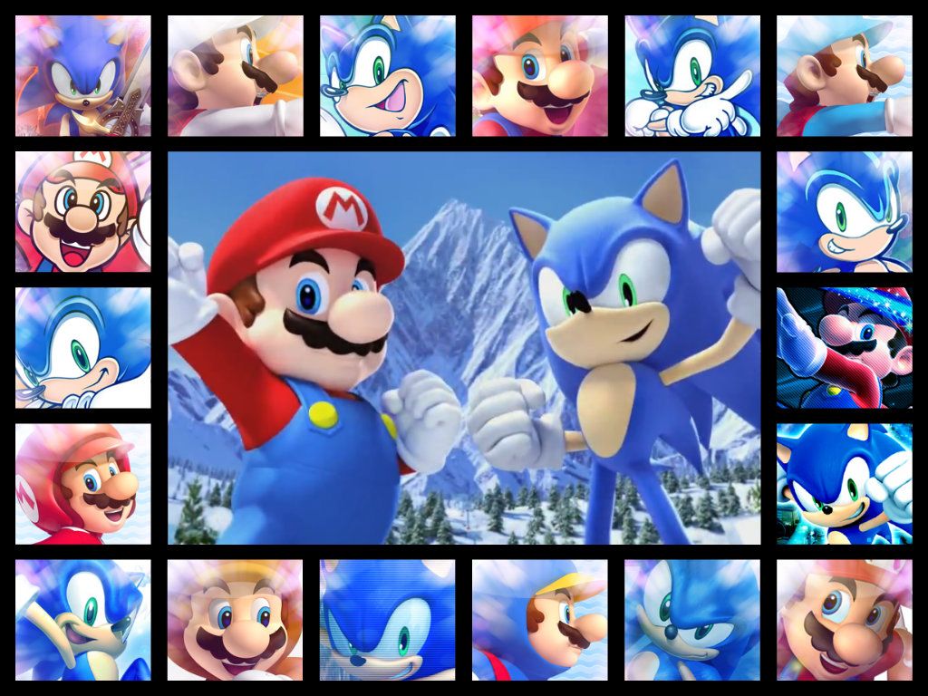 Free download Mario And Sonic by Sonamy115 [1024x768] for your Desktop, Mobile & Tablet. Explore Mario and Sonic Wallpaper. Sonic The Hedgehog Wallpaper, Sonic HD Wallpaper, Sonic the Hedgehog HD Wallpaper