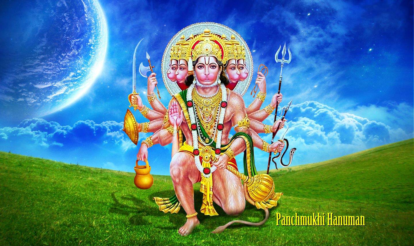 Panchmukhi hanuman photo full hd