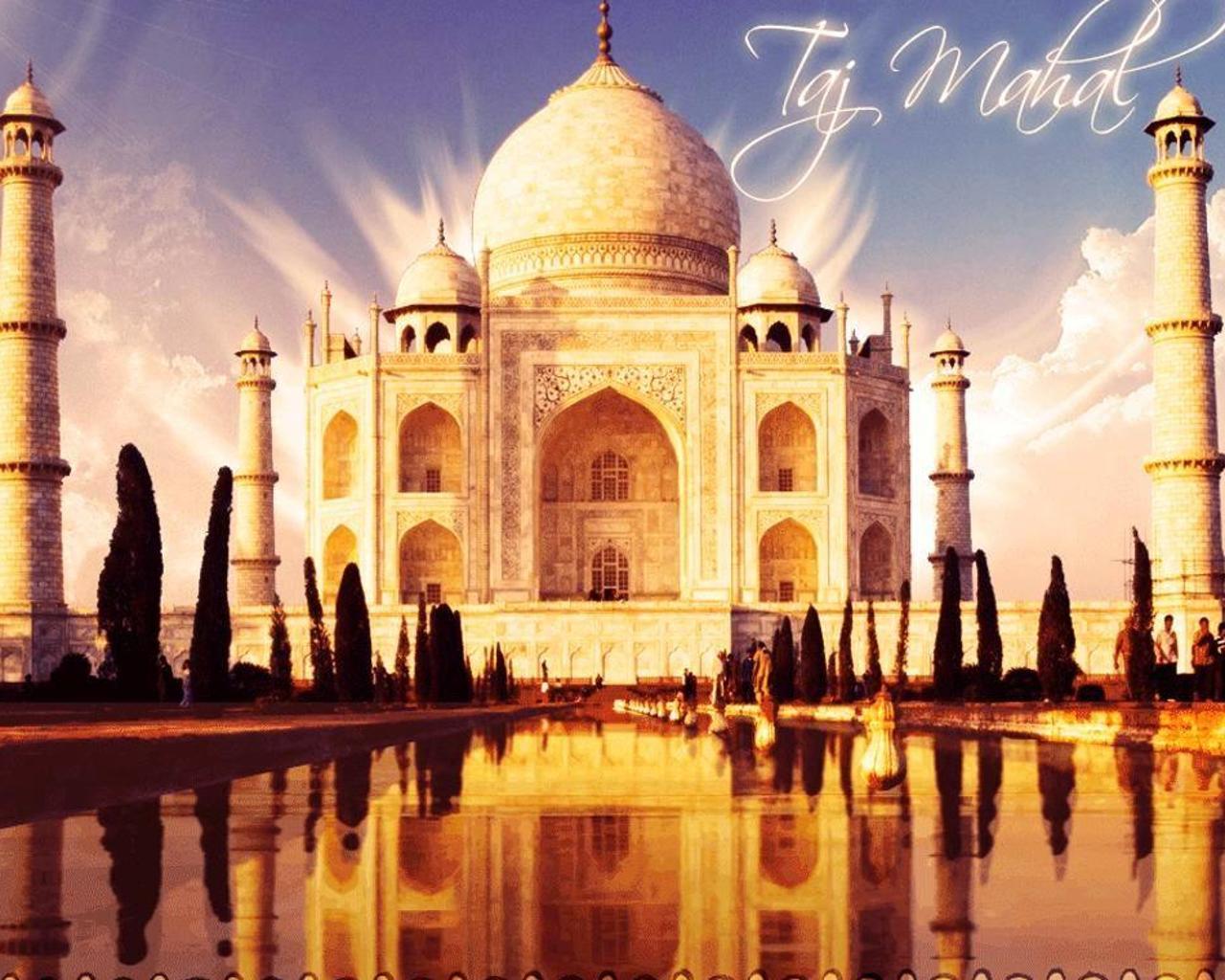 Couple In Front Of Taj Mahal Wallpapers - Wallpaper Cave