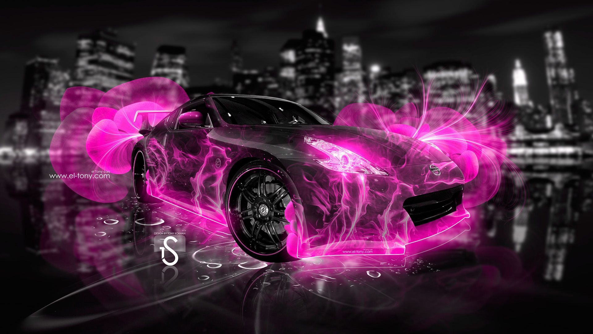 Neon Ferrari Wallpapers Wallpaper Cave