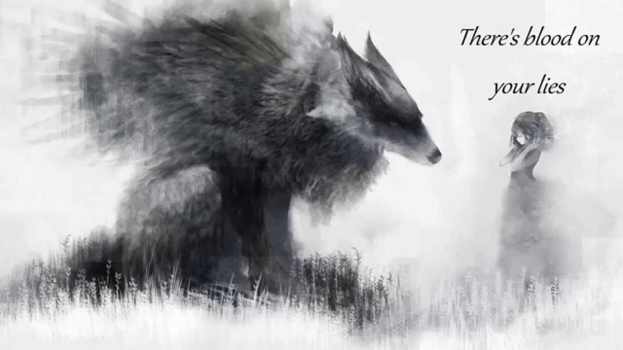 Nightcore With the Wolves [Lyrics]. Art, Animation art, Wolf illustration