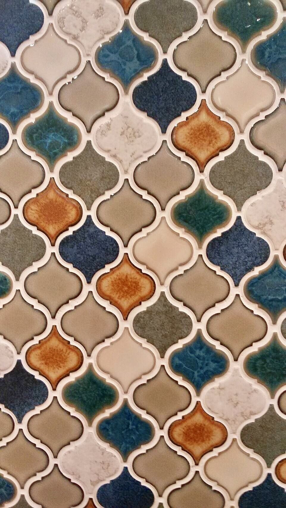 Moroccan Tile #design #pattern #wallpaper for phone. Moroccan wallpaper, Pattern wallpaper, Moroccan fish scale tile