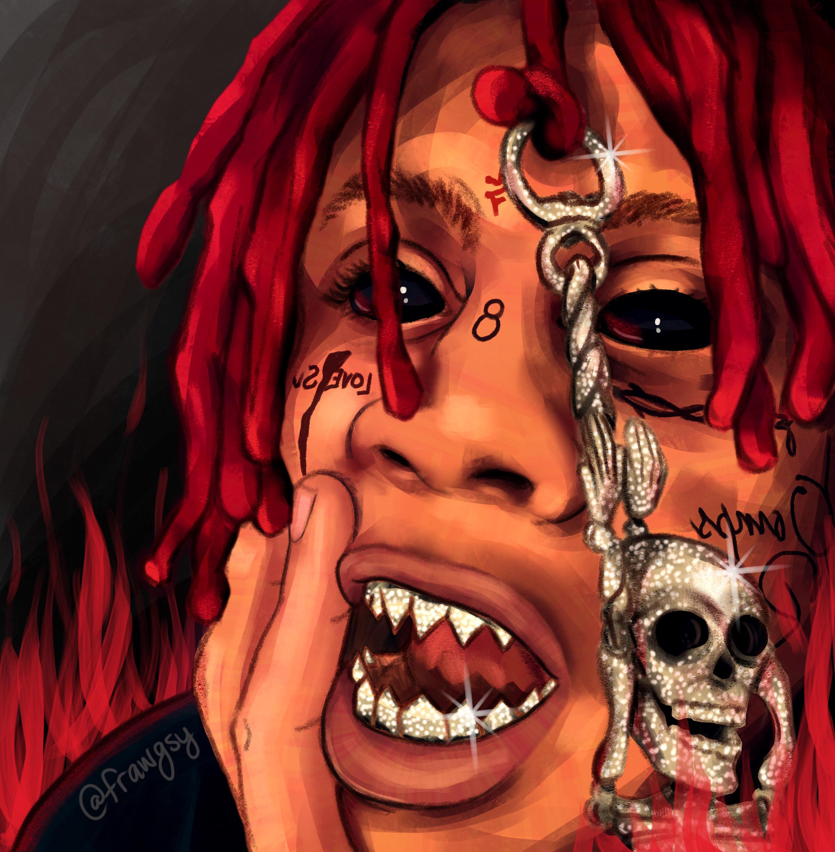 Trippie Redd Cartoon Wallpapers - Wallpaper Cave