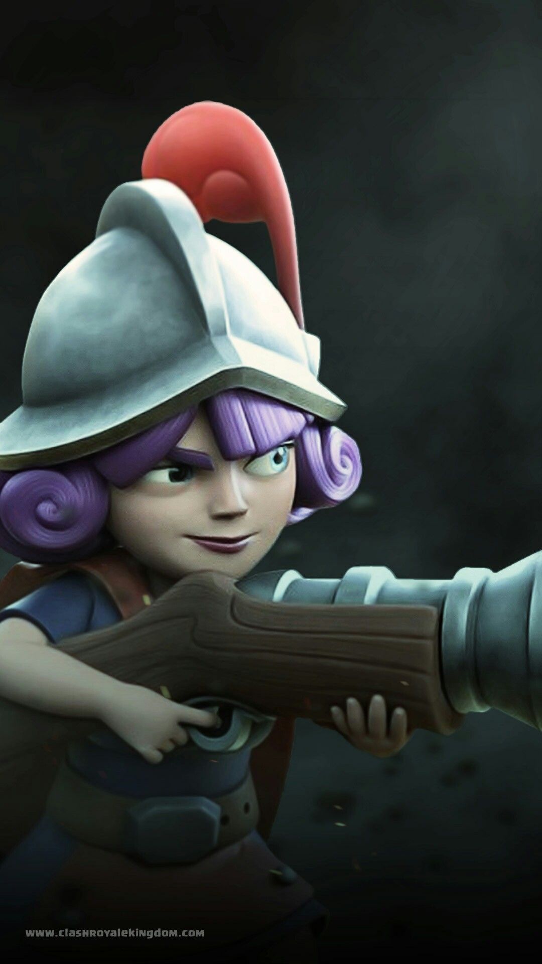 A Shot from the Musketeer. Clash royale wallpaper, Clash royale, Character design animation