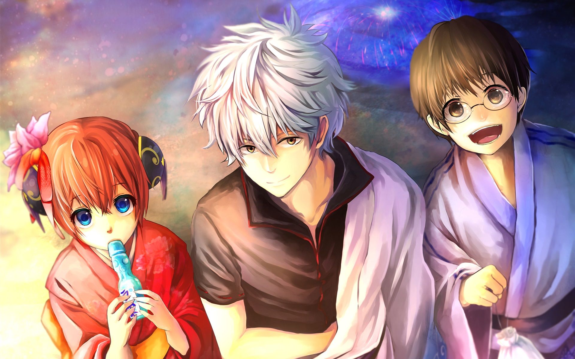 Wallpaper Gintama, classic anime 2880x1800 HD Picture, Image