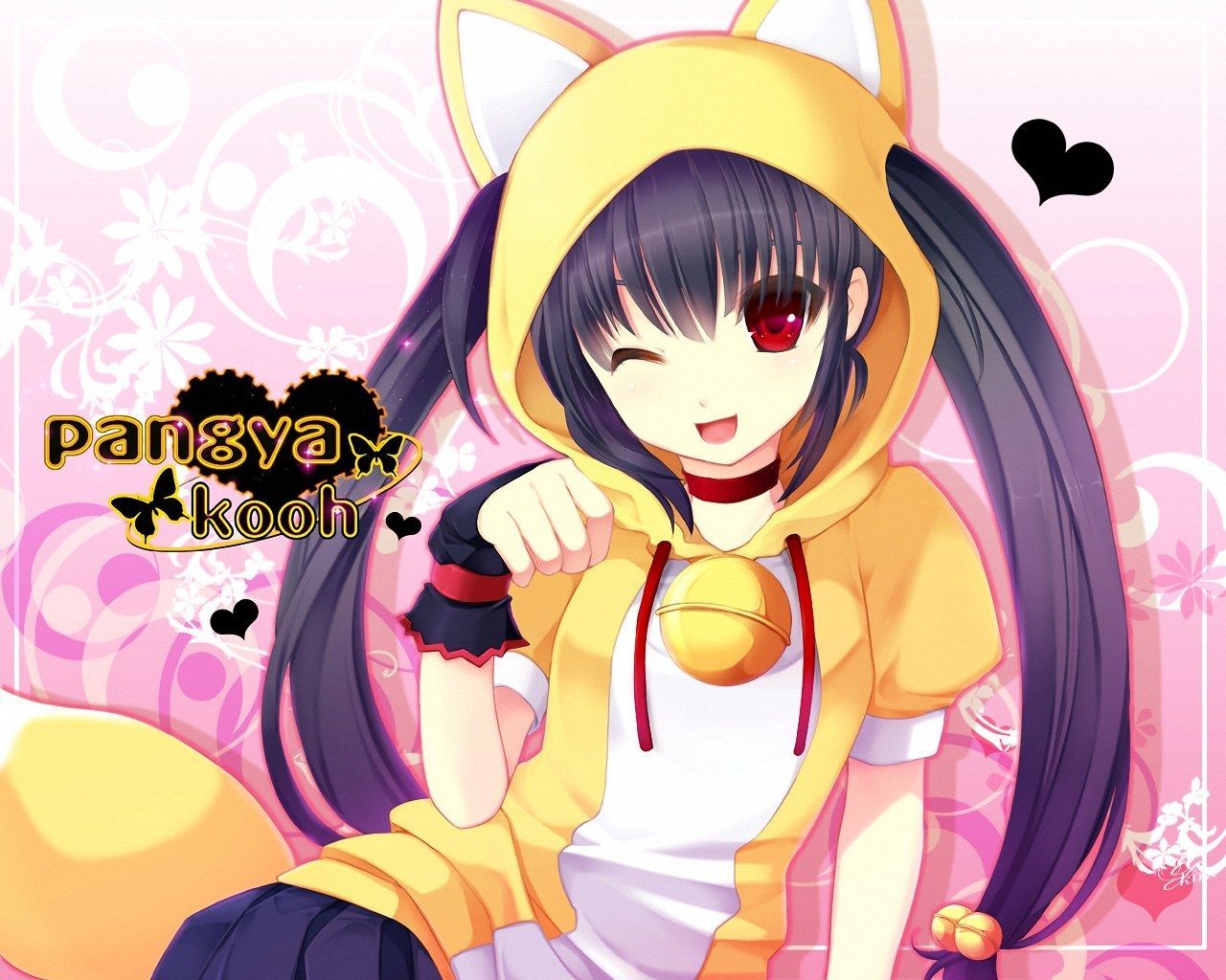 Anime Neko Girl Phone Wallpaper Free Anime Neko Girl Phone Background