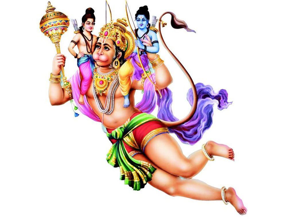 flying hanuman png