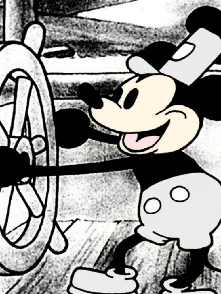 Mickey Mouse Retro Wallpaper