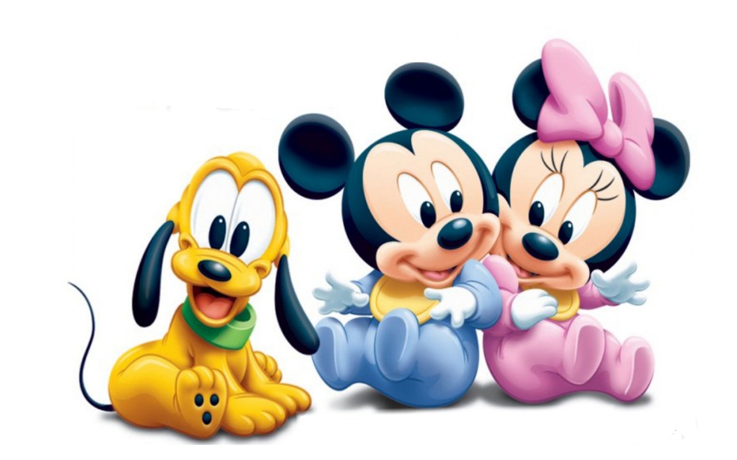 Mickey Mouse Pluto And Minnie Mouse As Babies Disney HD Wallpaper, Wallpaper13.com