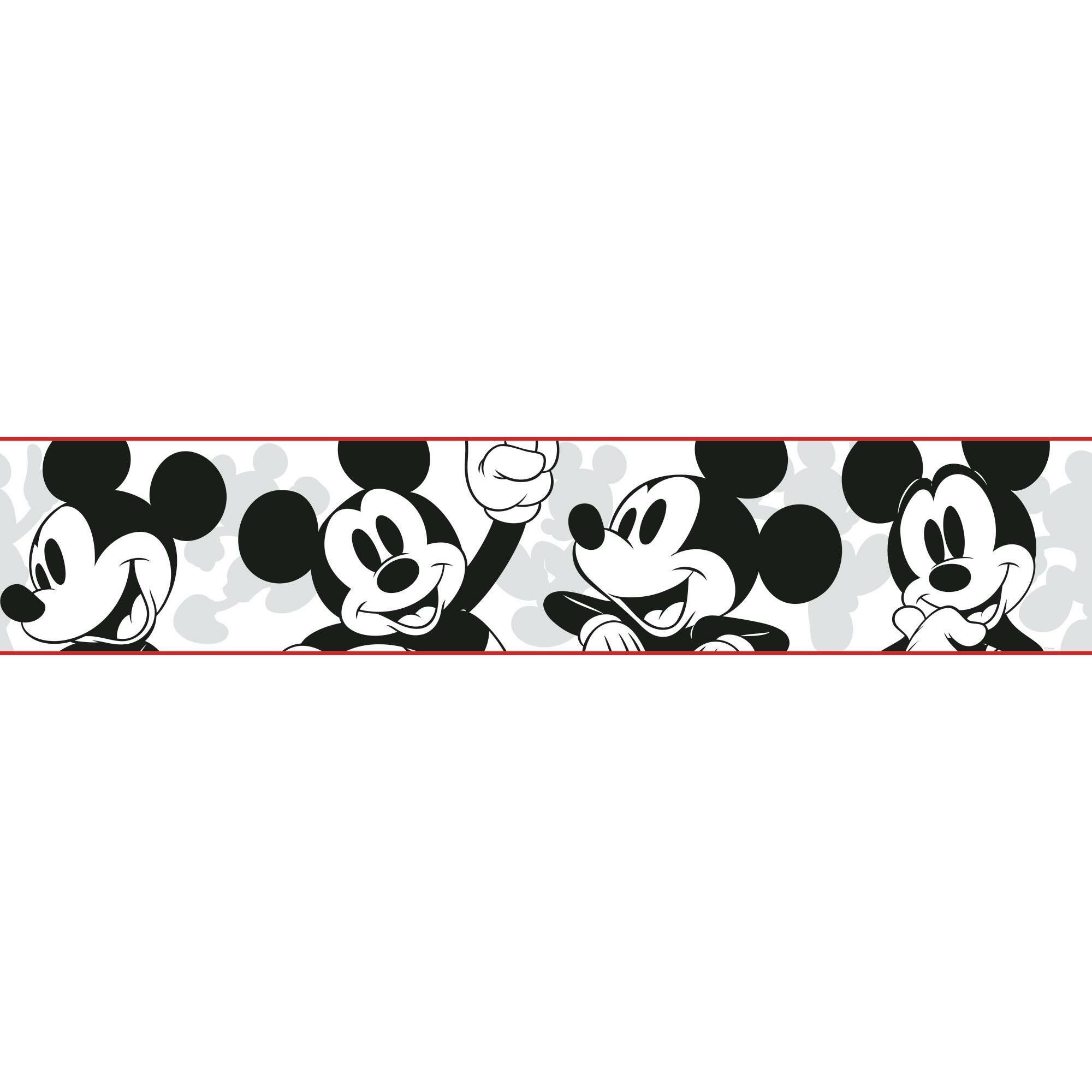 York Wallcoverings Disney Kids III Classic Mickey Mouse 15' x 9 Wallpaper Border