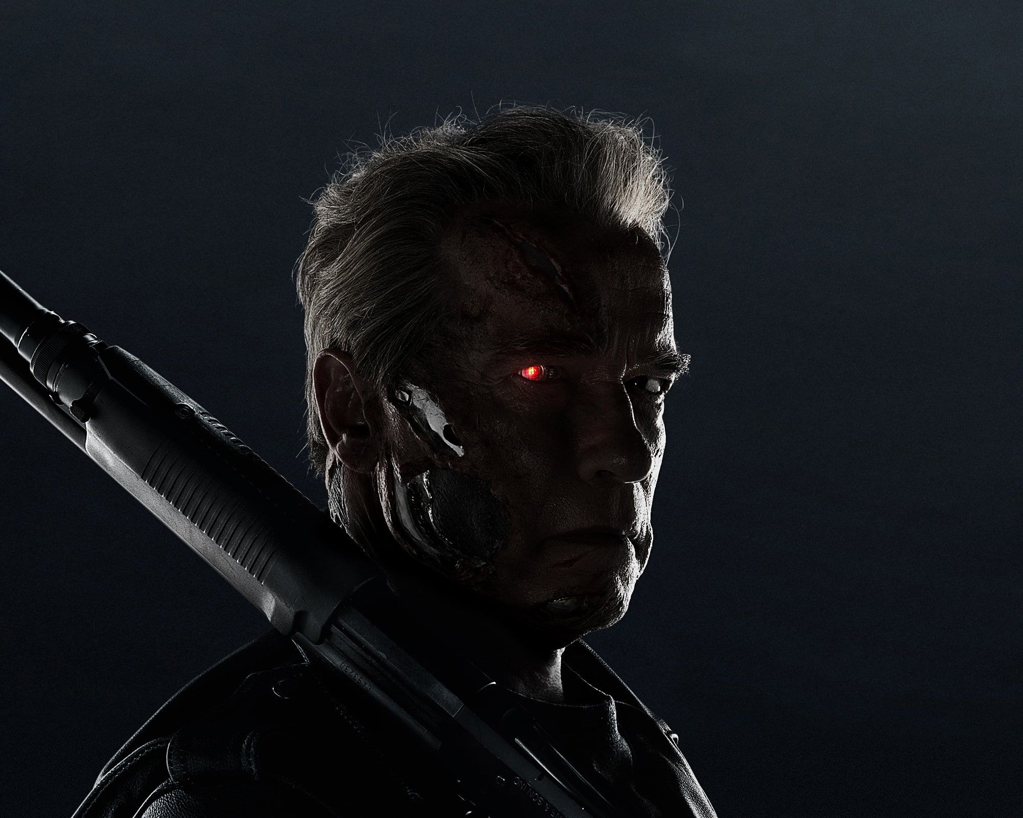 Red Eyes #T 800 Terminator Genisys #weapon Arnold Schwarzenegger #Terminator #movies #cyborg P #wallpa. Terminator Genisys, Terminator, Arnold Schwarzenegger