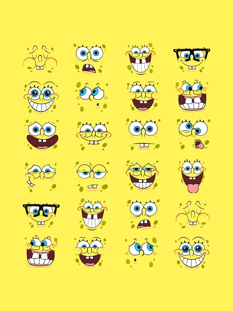 Cute Spongebob iPhone Wallpapers - Wallpaper Cave