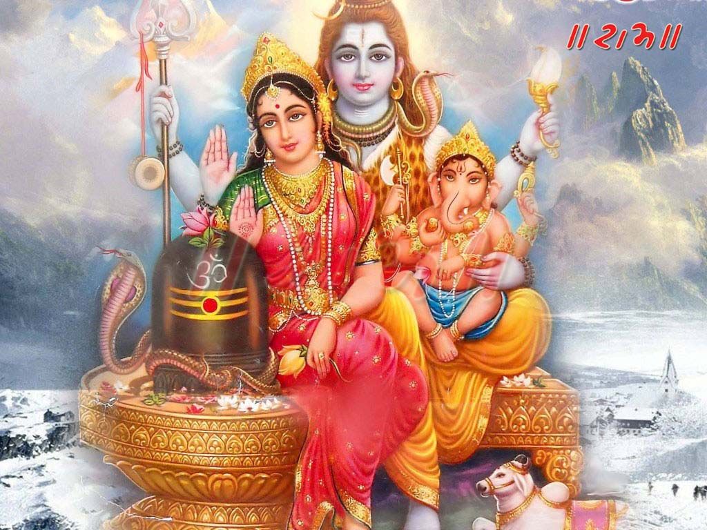 Shiv Parvati. God Image and Wallpaper