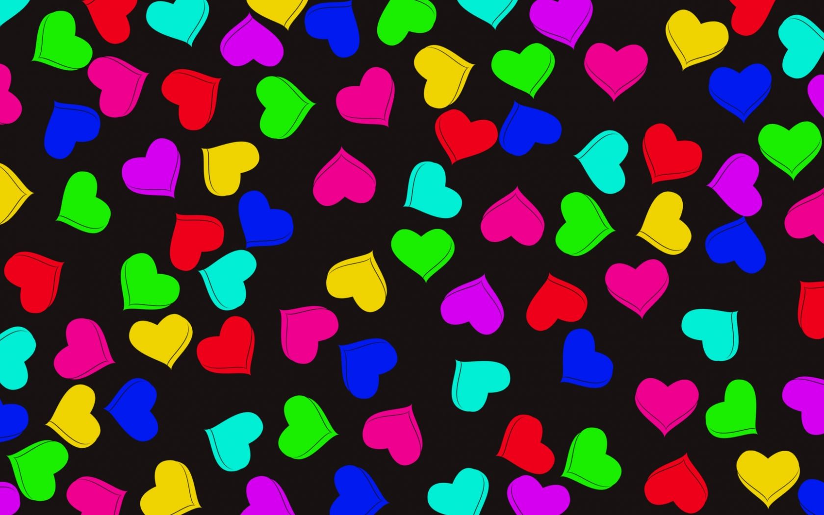 Free download Download Colorful hearts wallpaper [1920x1080] for your Desktop, Mobile & Tablet. Explore Rainbow Heart Wallpaper. Rainbow Colors Wallpaper, Cool Wallpaper Rainbow, Free Rainbow Desktop Wallpaper