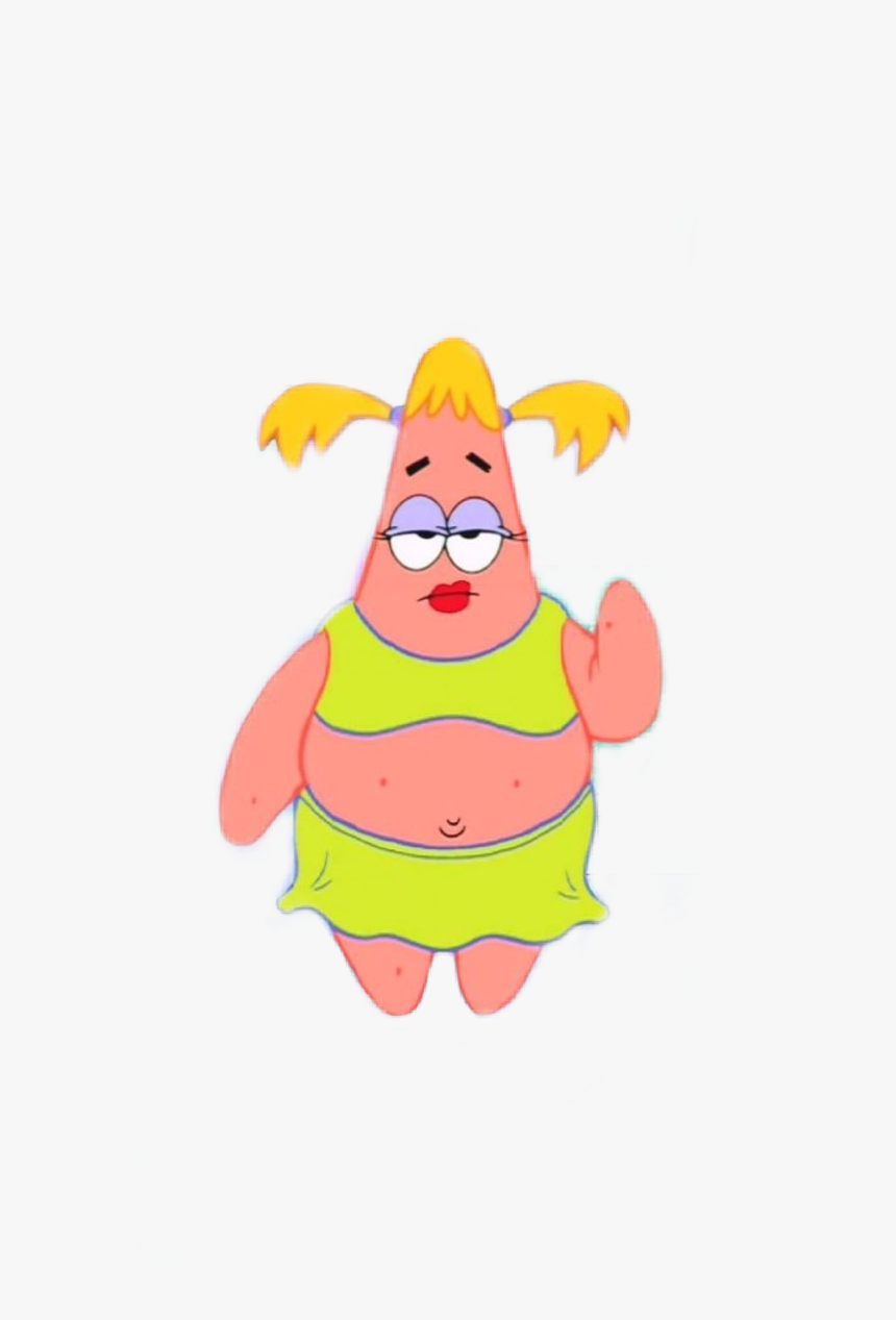spongebob #patrick #patrickstar #star #girl #meme Star Girl, HD Png Download, Transparent Png Image