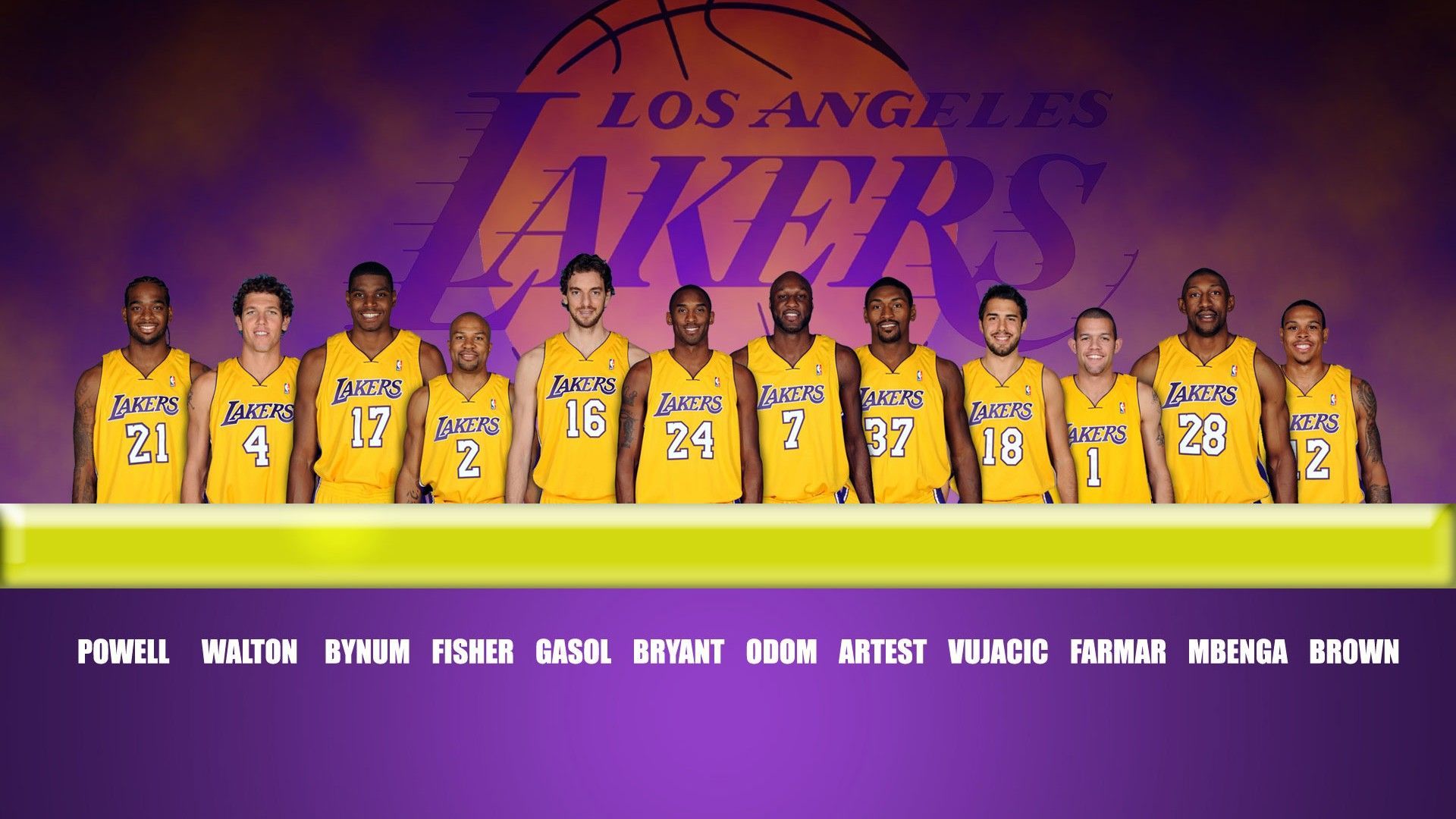 Lakers Jersey Wallpapers - Wallpaper Cave