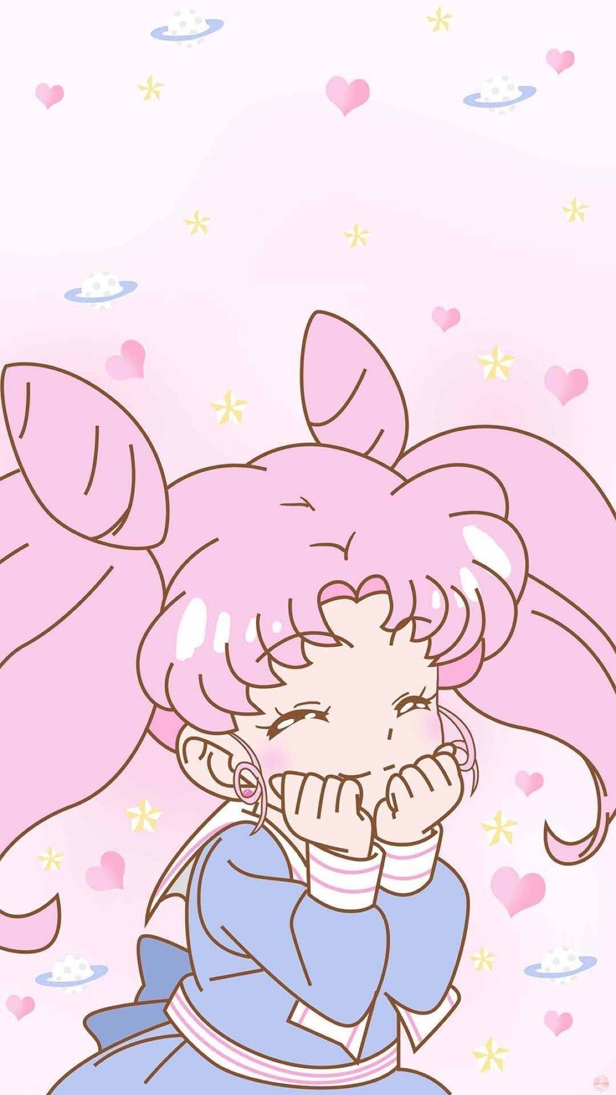 Kawaii Sailor Moon iPhone Wallpaper