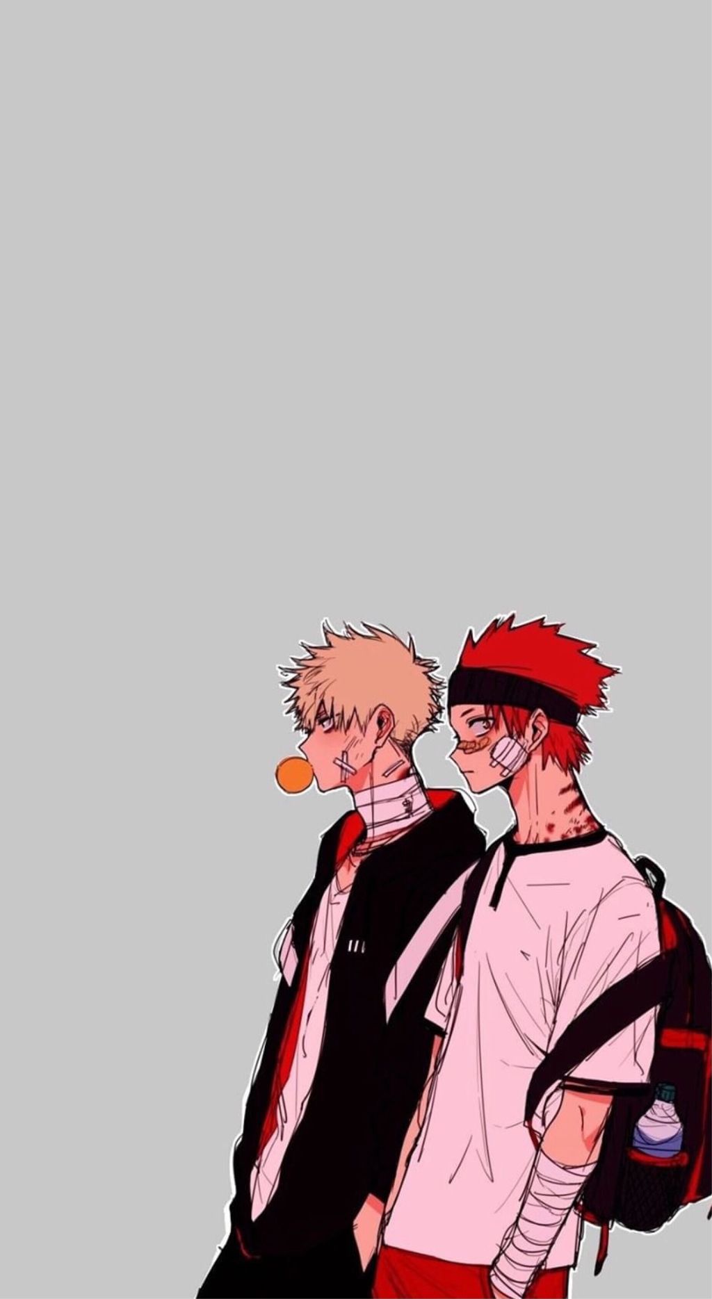 Kirishima and Bakugou: Dynamic Duo