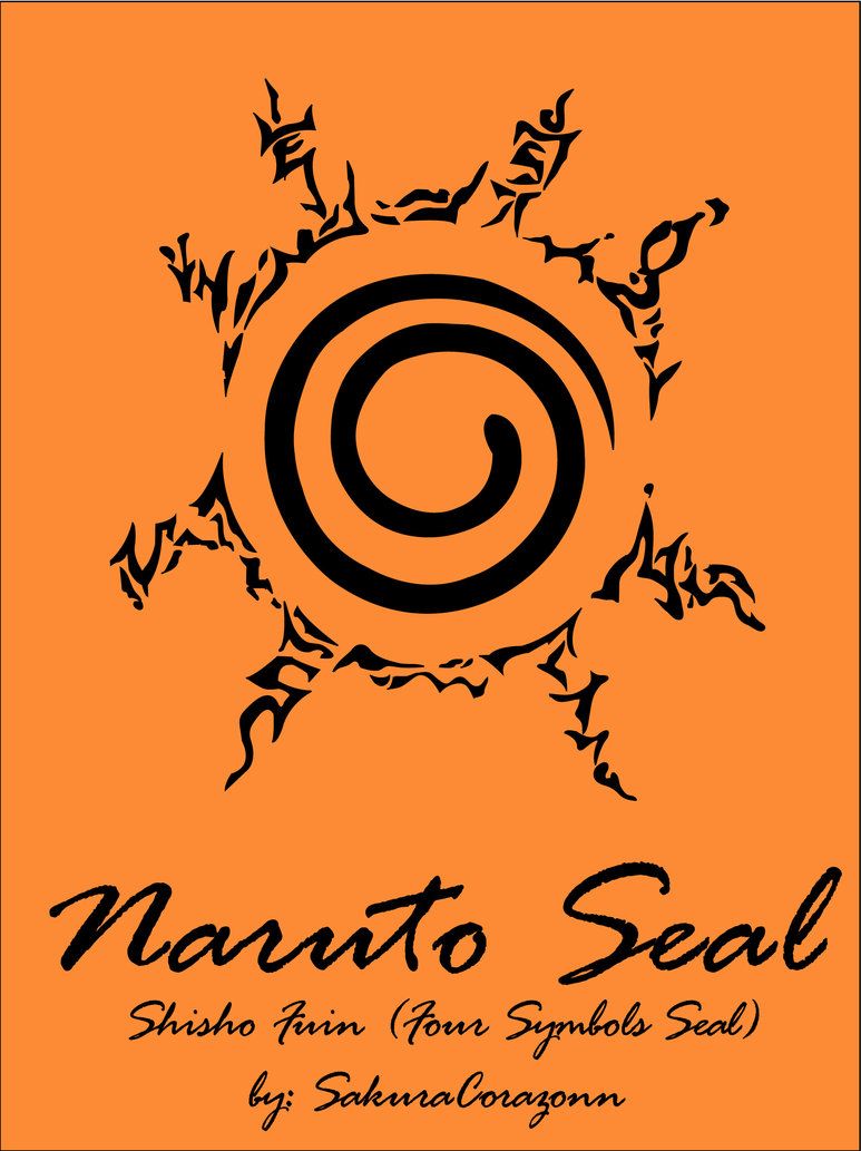 Naruto Seal. Naruto tattoo, Naruto nine tails, Naruto
