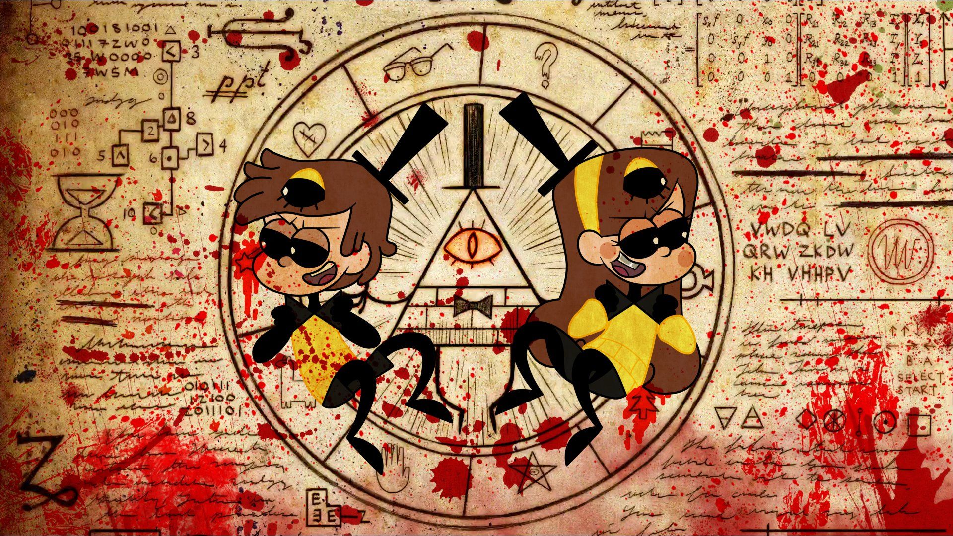 GRAVITY FALLS disney family animated cartoon series comedy wallpaperx1080