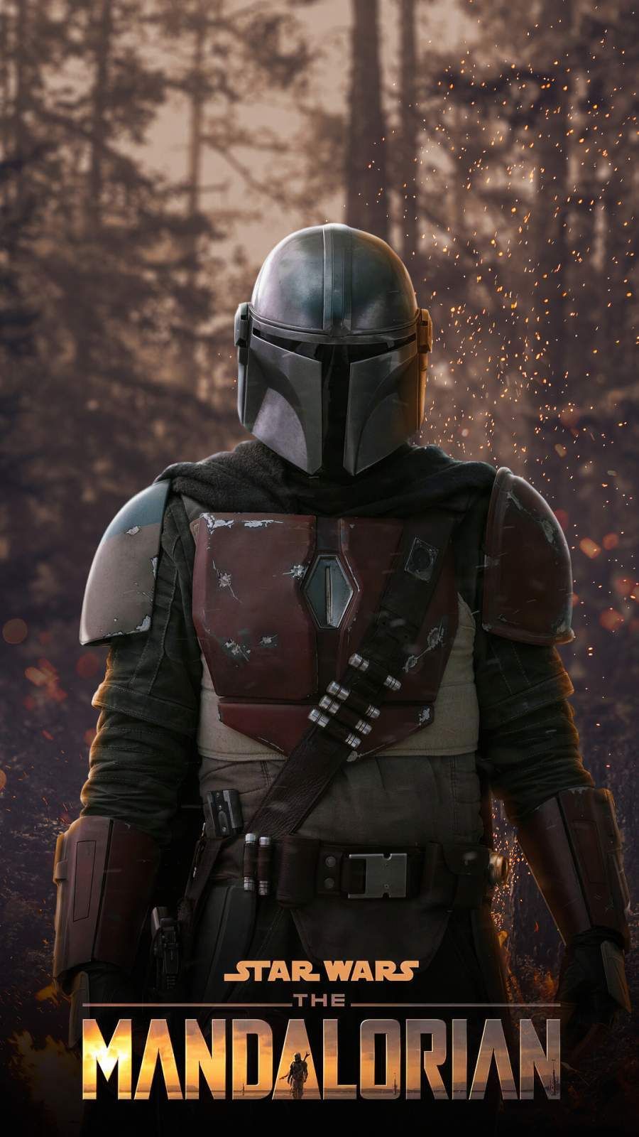 The Mandalorian iPhone Wallpaper. Star wars background, Star wars image, Star wars trooper