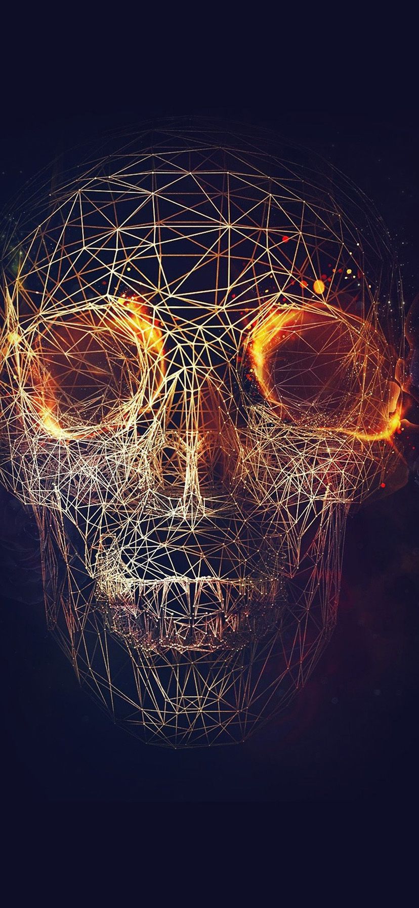 Digital Skull Art iPhone Xr Wallpaper Wallpaper For iPhone Xs Max