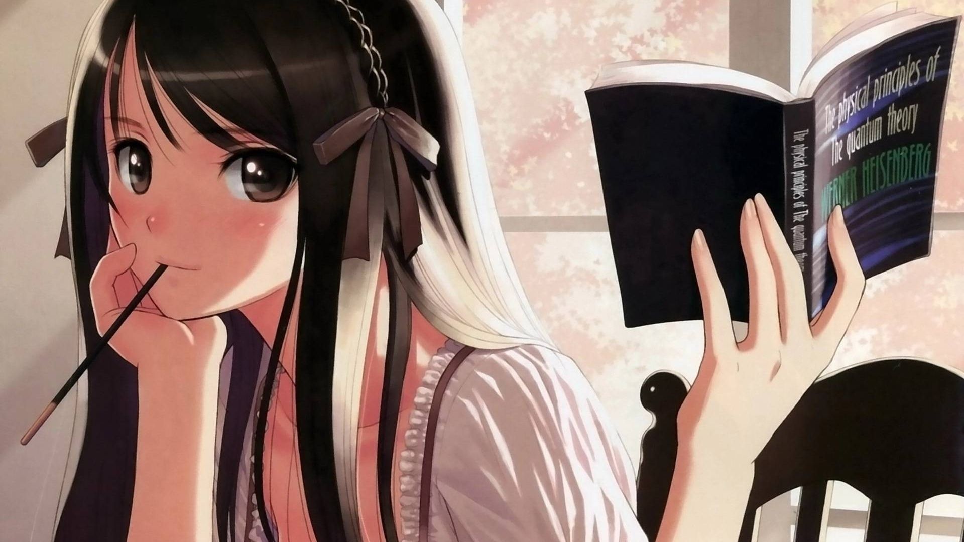 Free download Anime Girl Studying Wallpaper Anime Manga Picture [1920x1200] for your Desktop, Mobile & Tablet. Explore Girl Animated WallpaperD Moving Wallpaper Girls, Cute Moving Wallpaper, Beautiful Anime Girl Wallpaper
