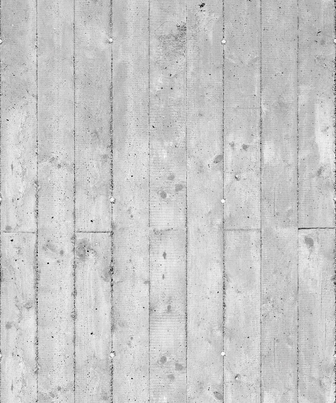 Cement Panelling Wallpaper • Realistic Gray Concrete