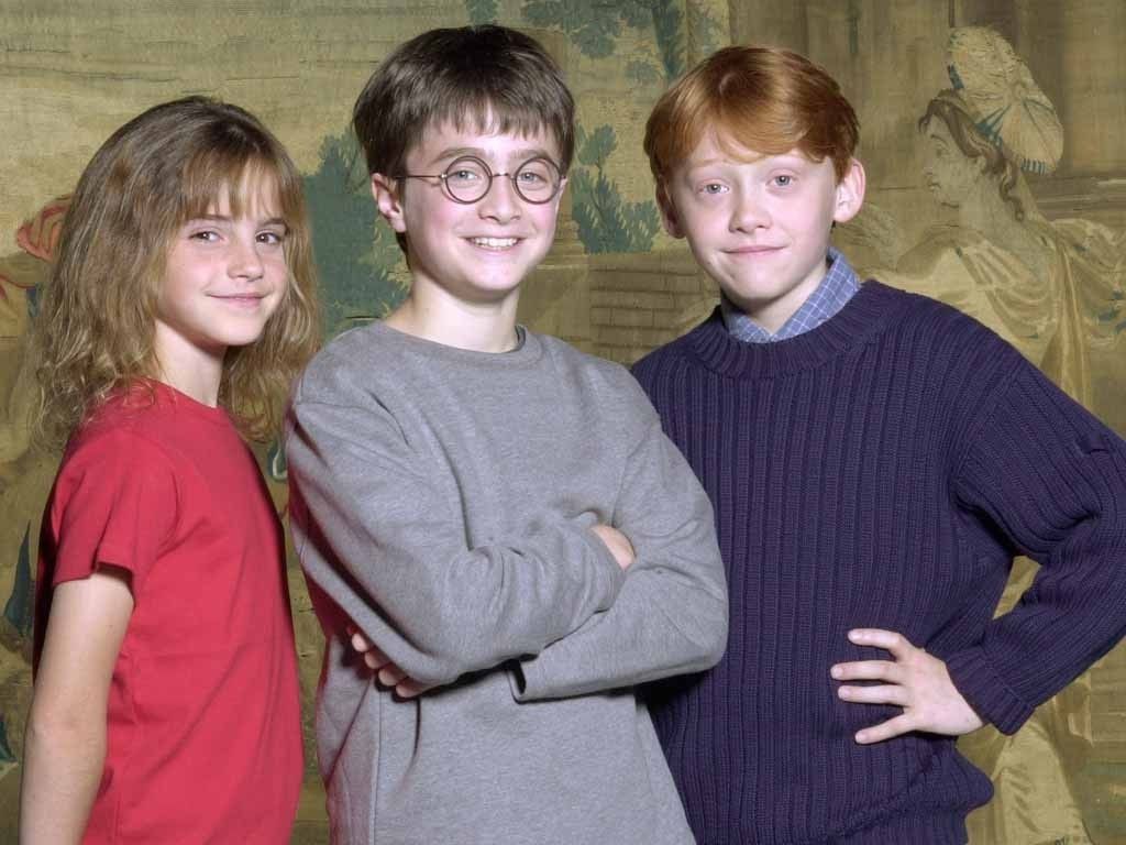 Harry Ron Hermione Young Age Potter photo
