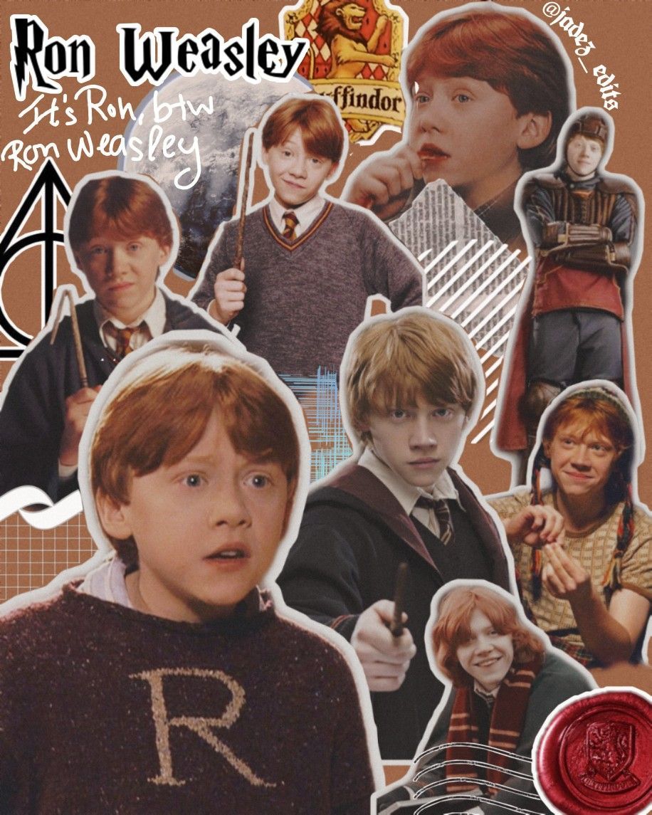 Ron Weasley:). Ron weasley aesthetic, Weasley aesthetic, Harry potter aesthetic