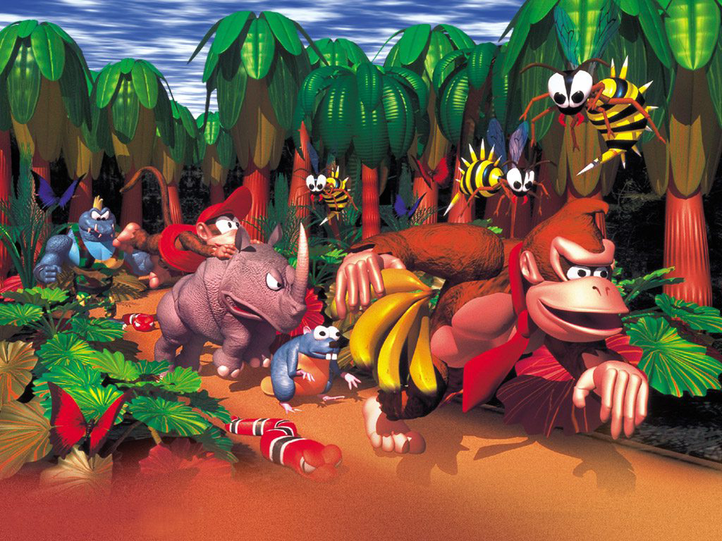 Donkey Kong Forest Background. Beautiful Forest Wallpaper, Amazing Forest Wallpaper and Fall Forest Wallpaper