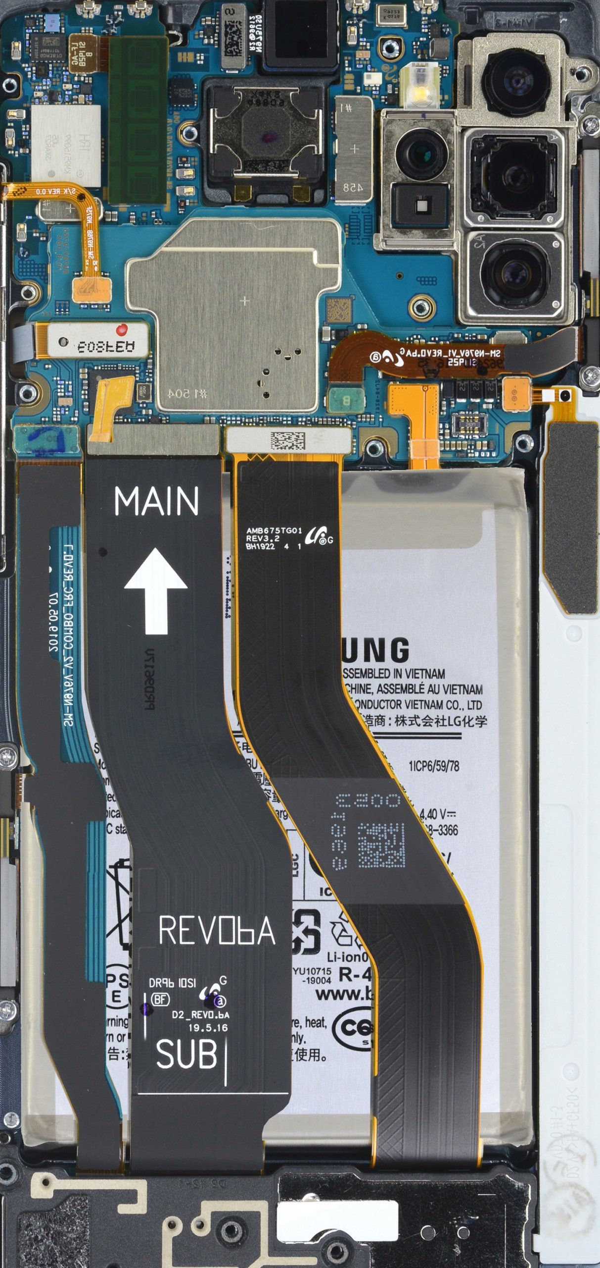 Samsung Galaxy Note5G Teardown Wallpaper