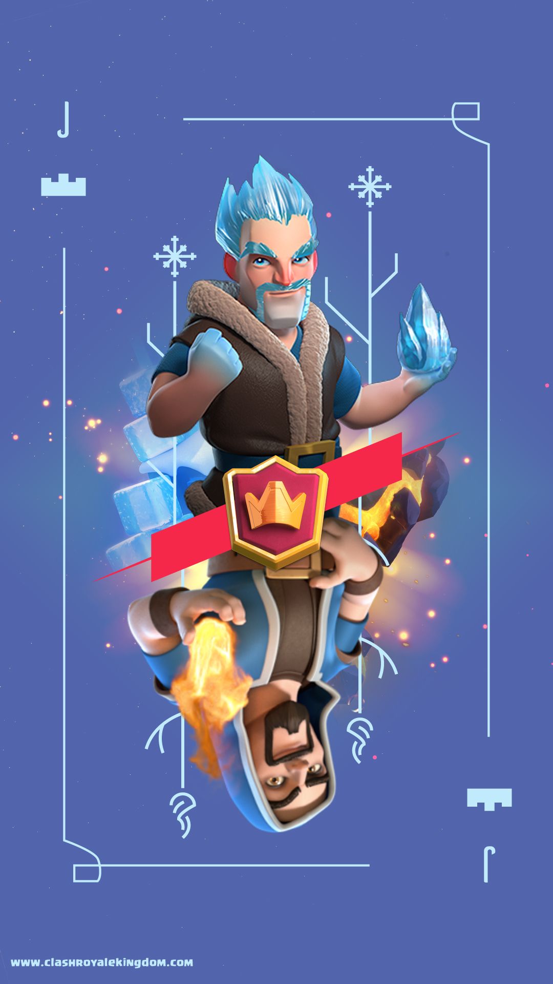 Of Ice and Fire Clash Royale Wallpaper Royale Kingdom