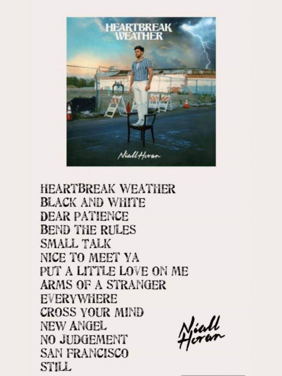 Heartbreak Weather wallpaper