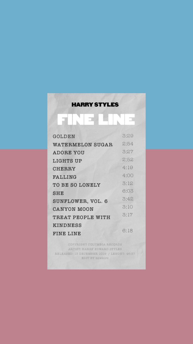 Thread album receipts as wallpaper: a thread ࿐ UP ALL NIGHT; album receipt [.]