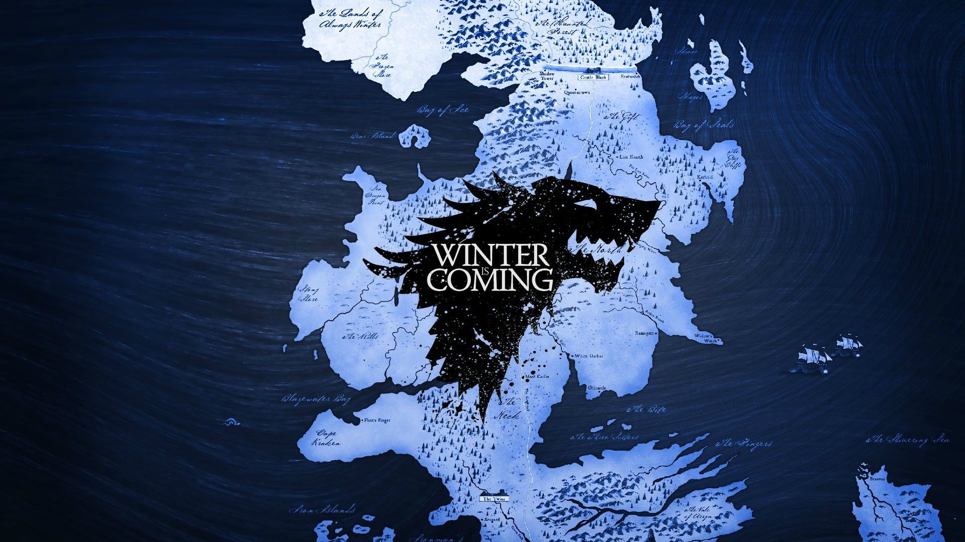 Game Of Thrones, Map, Winter Is Coming, House Stark Wallpaper HD / Desktop and Mobile Background