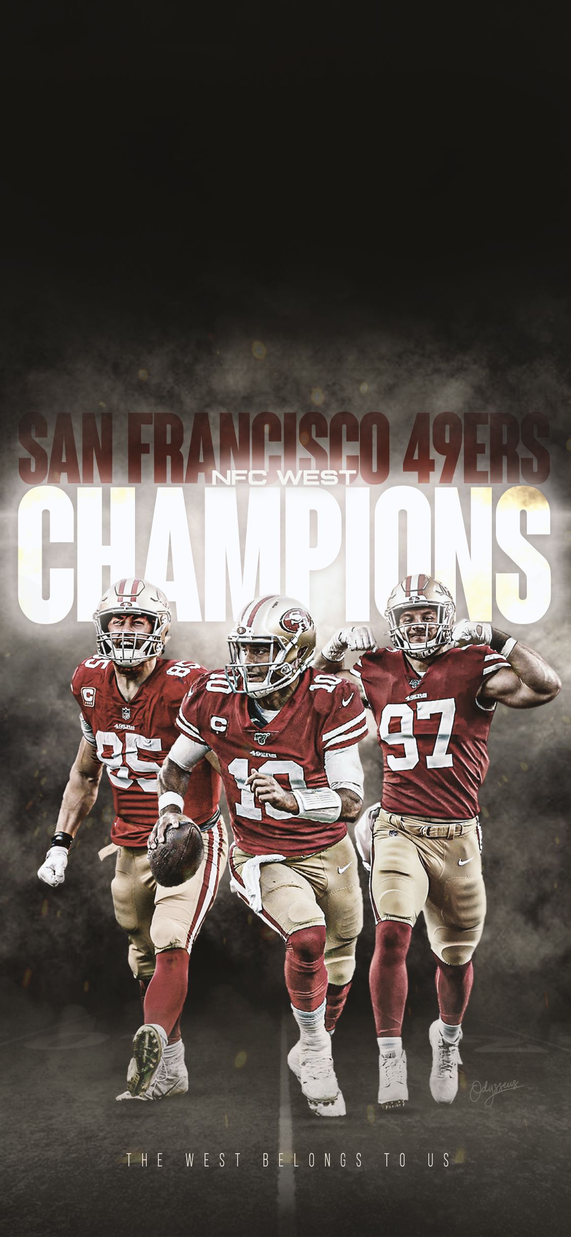 49ers nfc west champions