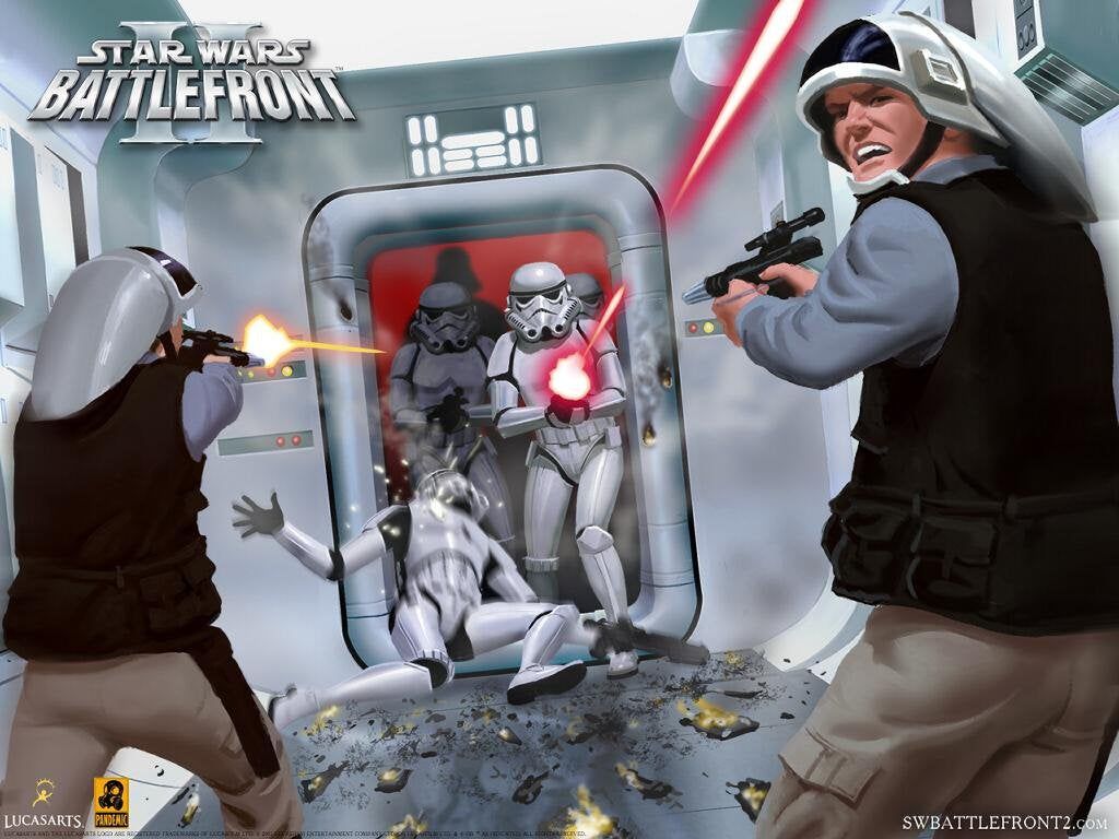 Star Wars Battlefront II Wallpaper: Tantive IV Attack