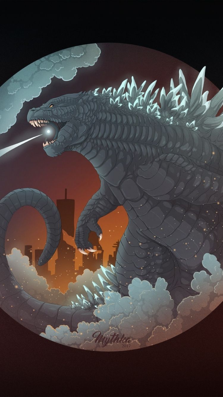 Godzilla iPhone Wallpaper