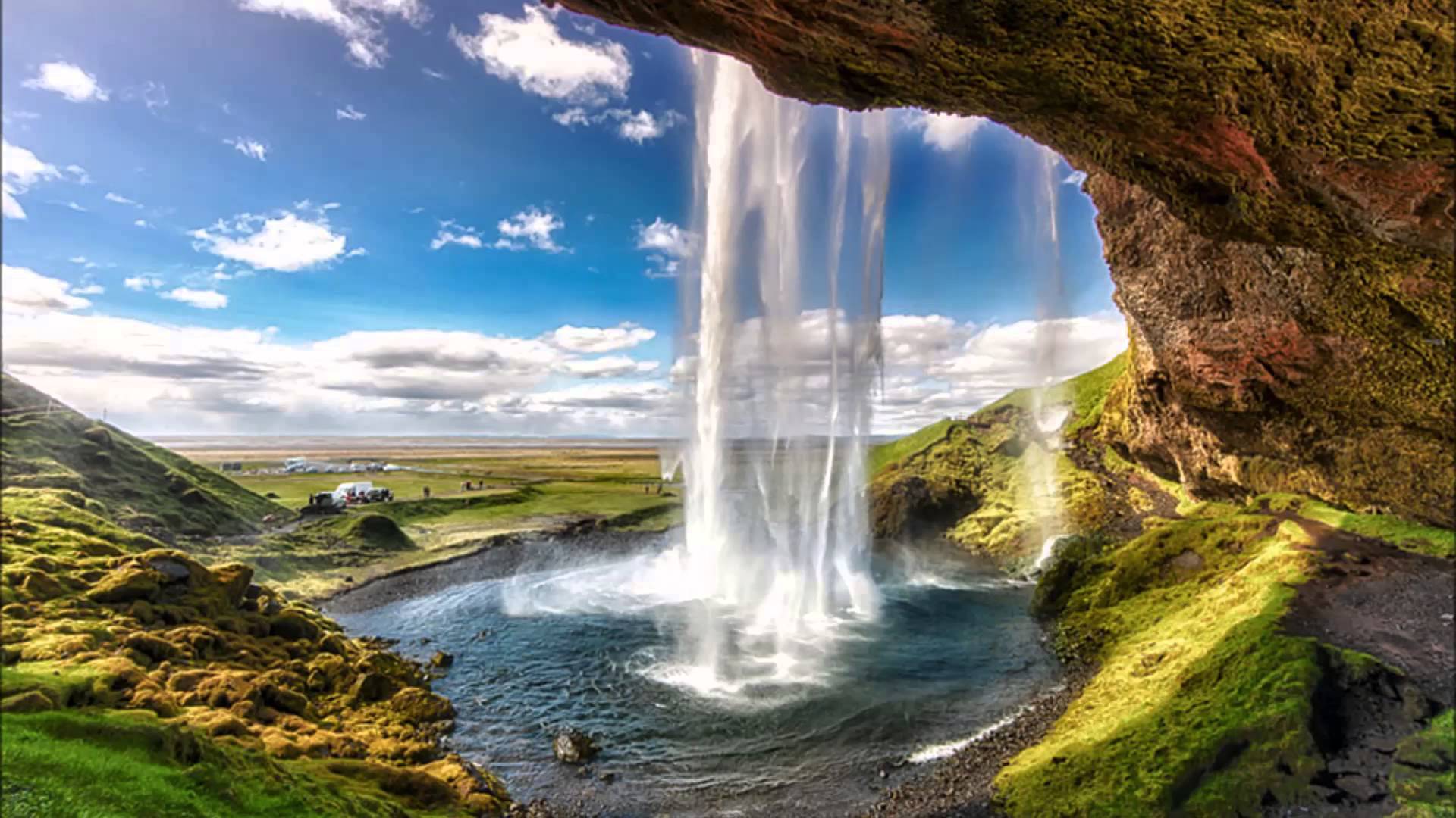 Seljalandsfoss Waterfall Is Located In The Southern Region Of Iceland And Is One Of The Most Popular Waterfalls And Natural Wonders In Iceland, Wallpaper13.com