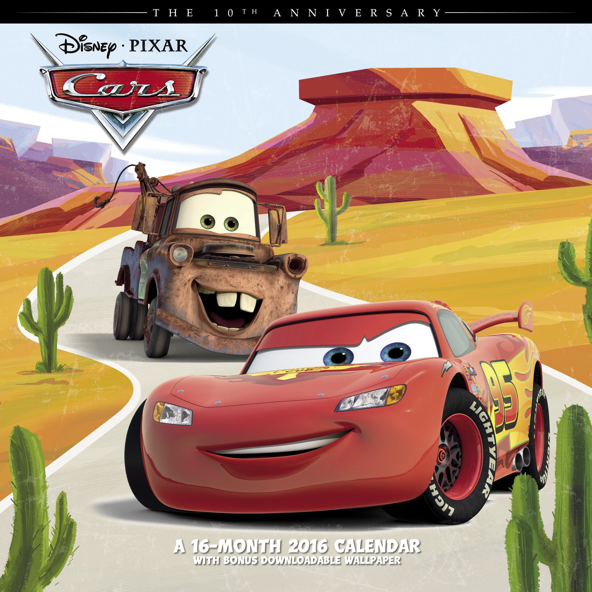 Disney Pixar Cars Wall Calendar (2016): Day Dream: 9781629051864: Books