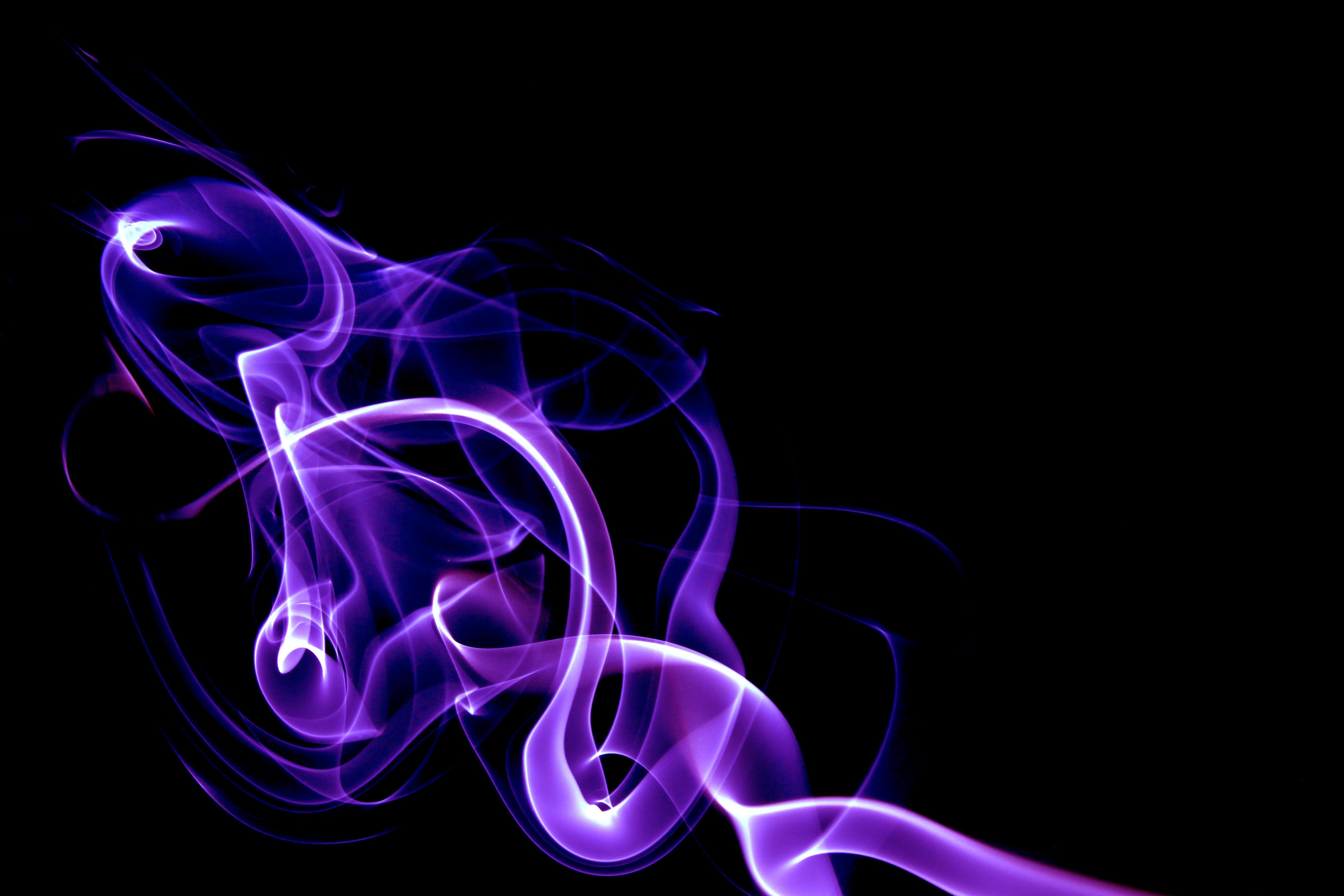 Purple Smoke Wallpaper HD