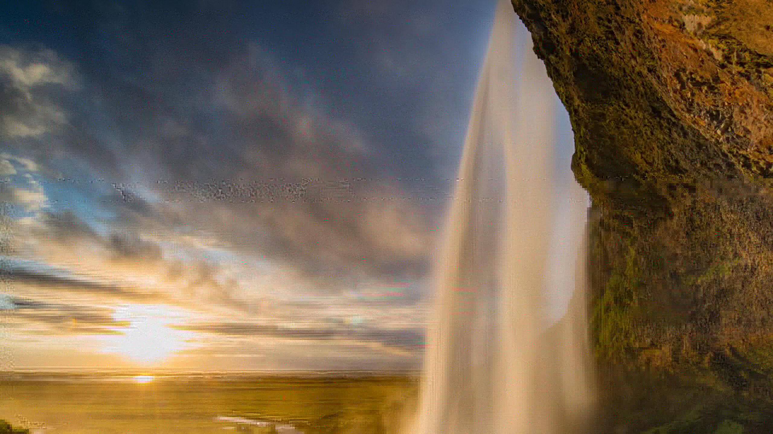 Seljalandsfoss 4K wallpaper for your desktop or mobile screen free and easy to download