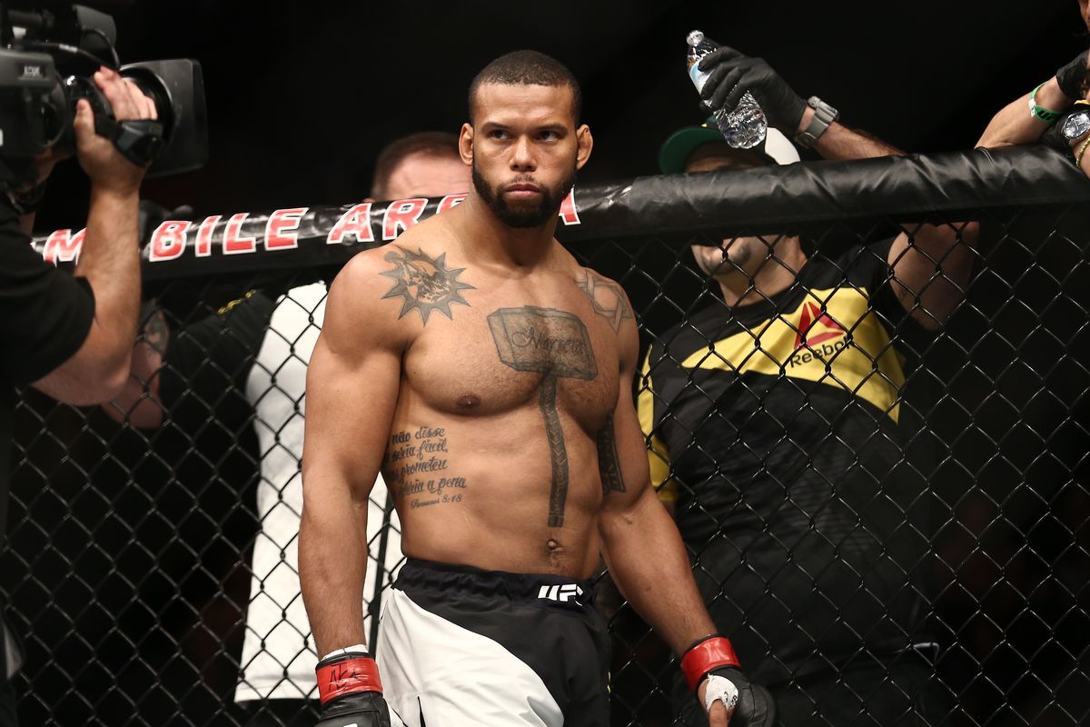 Report: Thiago Santos replaces Glover Teixeira, fights Jimi Manuwa at UFC Sao Paulo