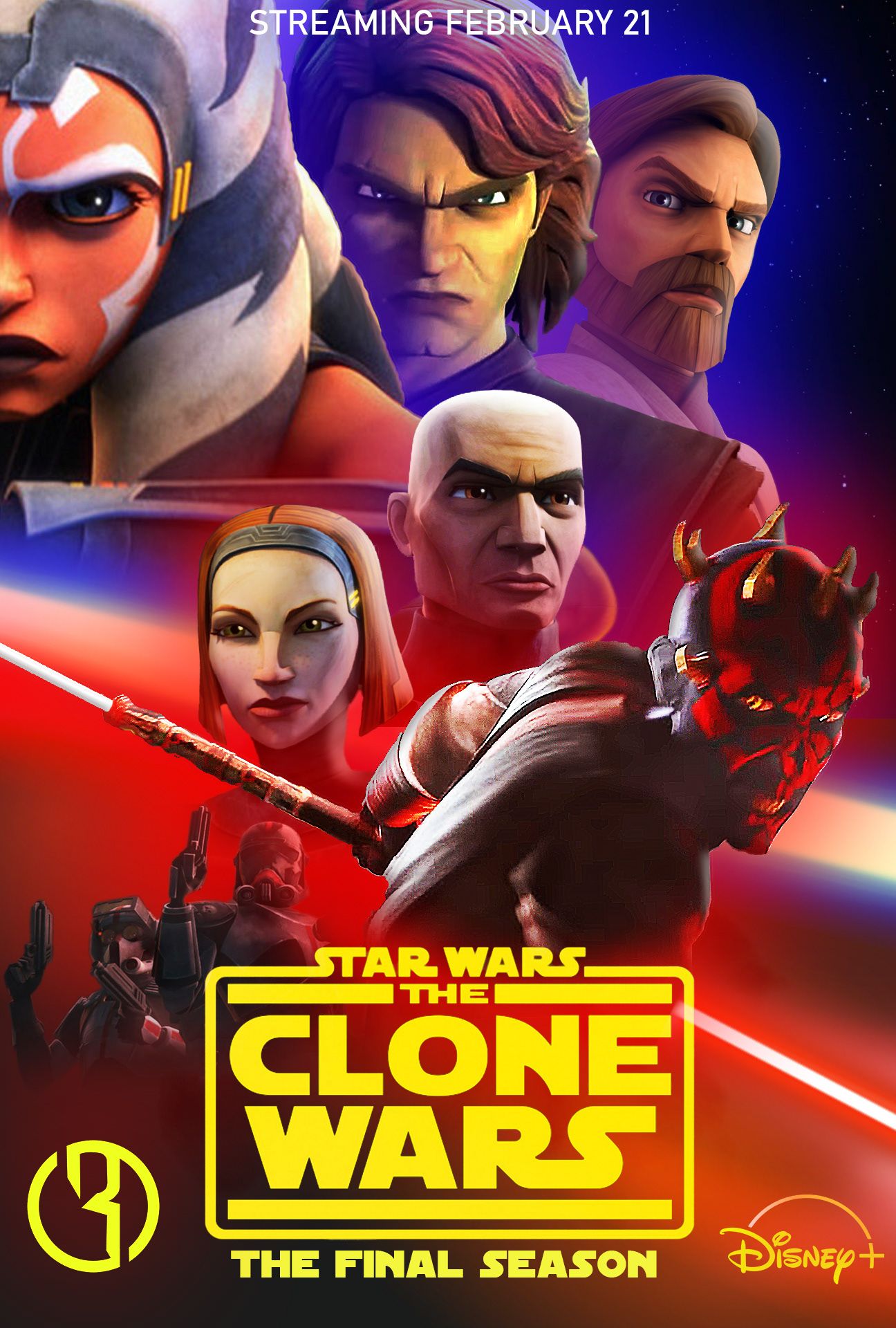 Star Wars The Clone Wars Season 7 poster reedited