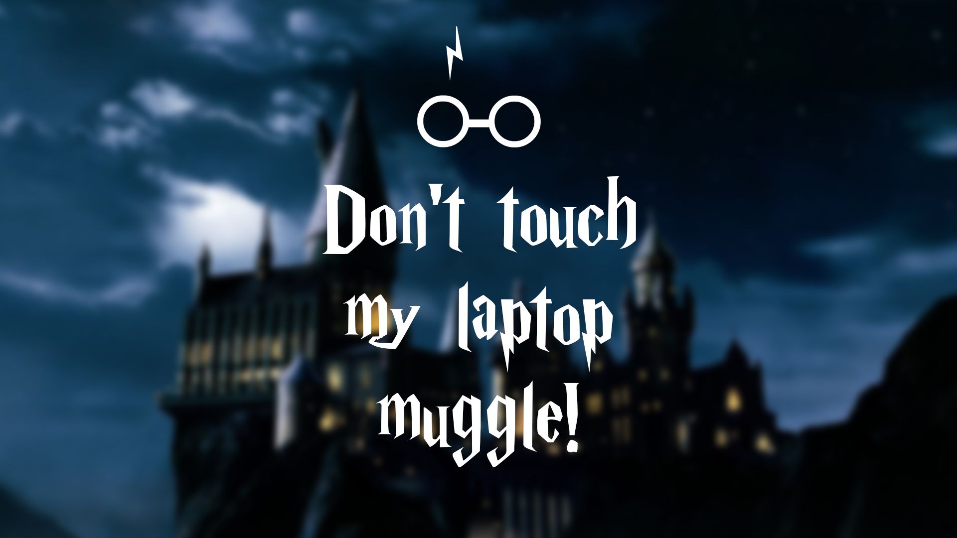 Dont Touch My Laptop Muggle