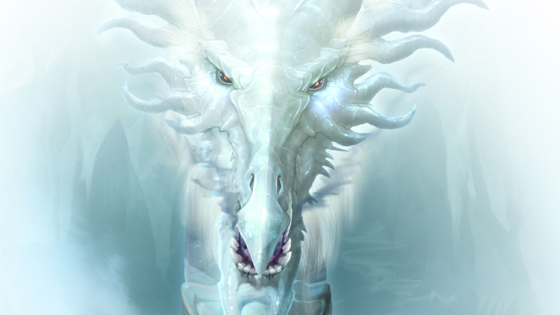 Download Free Ice Dragon Wallpaper