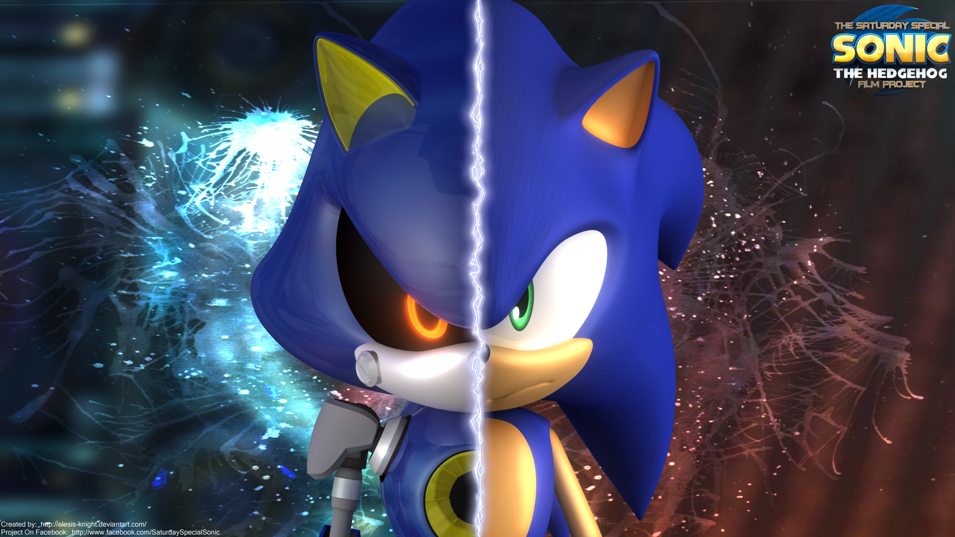 super sonic vs. fleetway sonic by trunks24