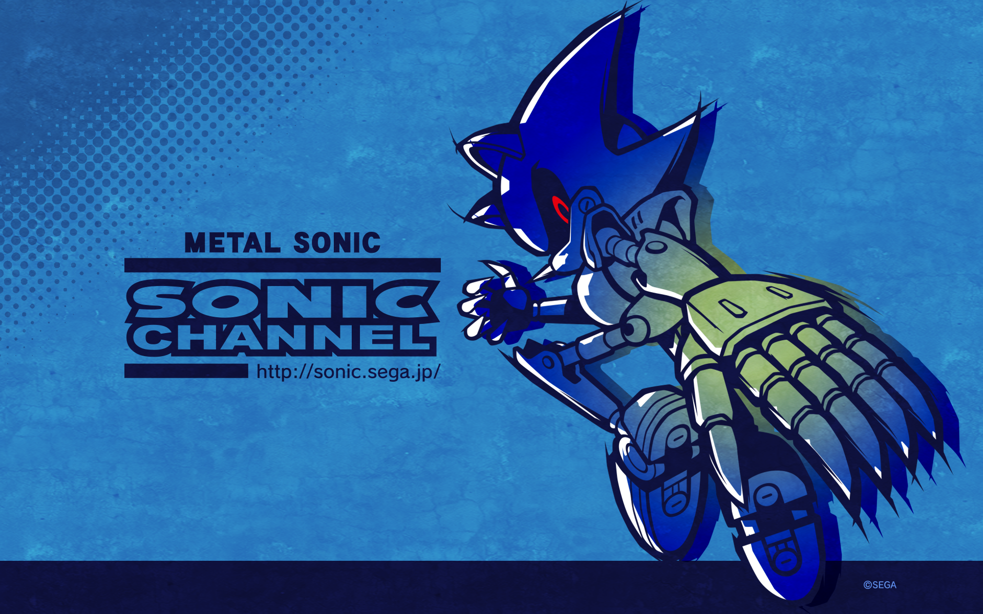 New Metal Sonic wallpaper revealed on Sonic Channel JP!