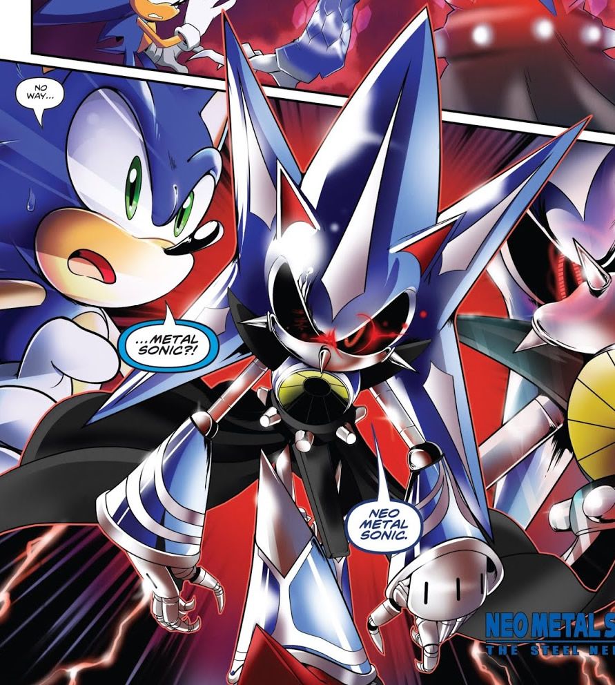 Best Collections Neo Metal Sonic Drawing